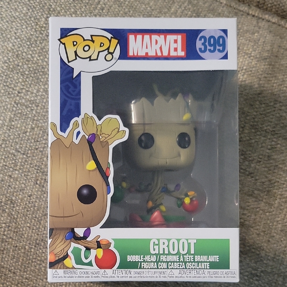 Funko Pop! Marvel Groot Bobble-Head